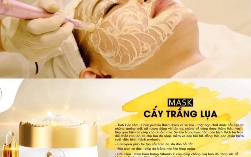 Cấy lụa dưỡng tắng da